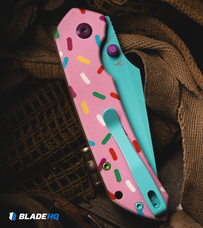 Tenable Fenrir Top Liner Lock Knife Dessert Warrior (3.4" Blue) B1034HC2